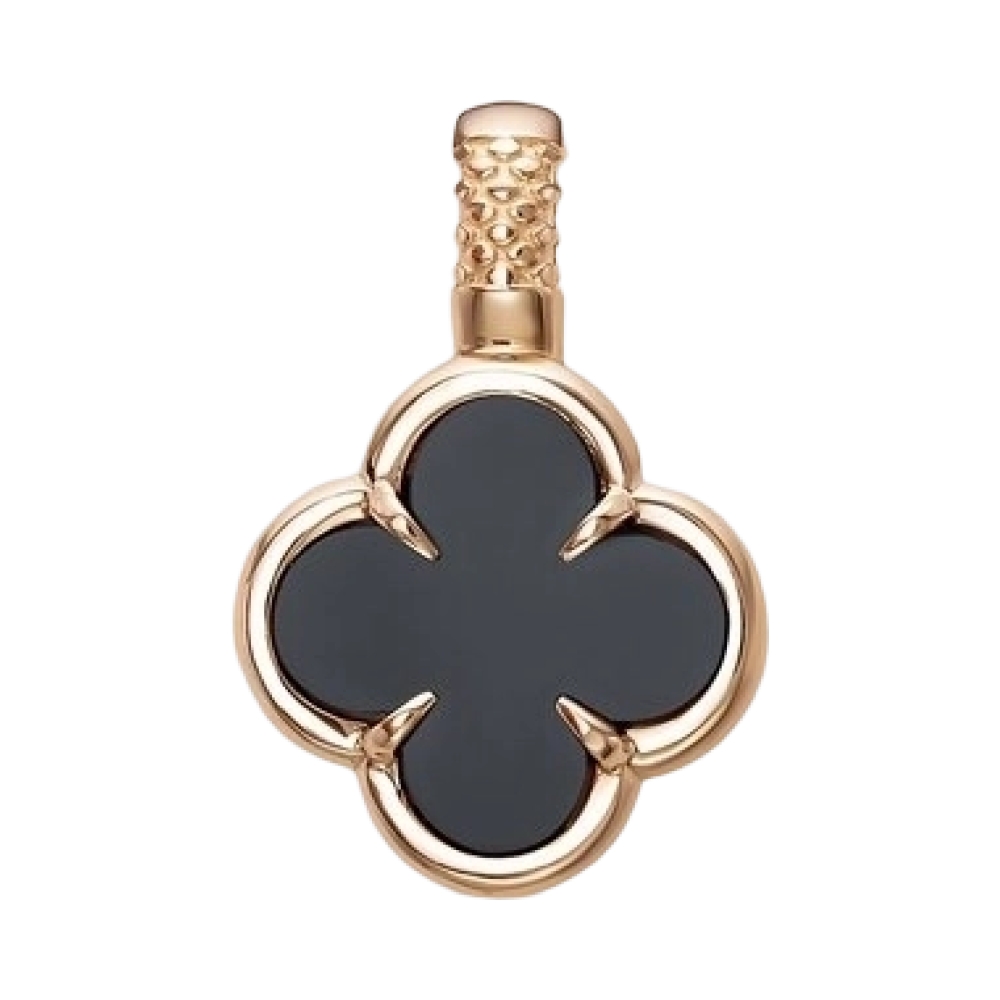 Ювелирное изделие - Подвеска из красного золота с ониксом в магазине Best-Gold 143195