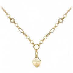 Ювелирное изделие - Колье из жёлтого золота с фианитами в магазине Best-Gold 126000