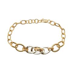 Ювелирное изделие - Браслет из комбинированного золота в магазине Best-Gold 123252