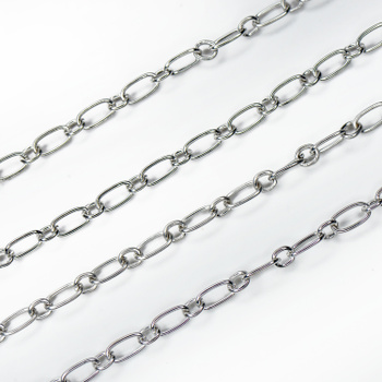 Цепь из белого золота