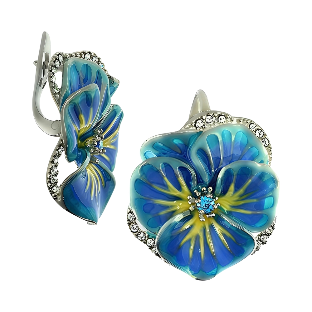 Ювелирное изделие - Серьги из серебра в магазине Best-Gold 120993