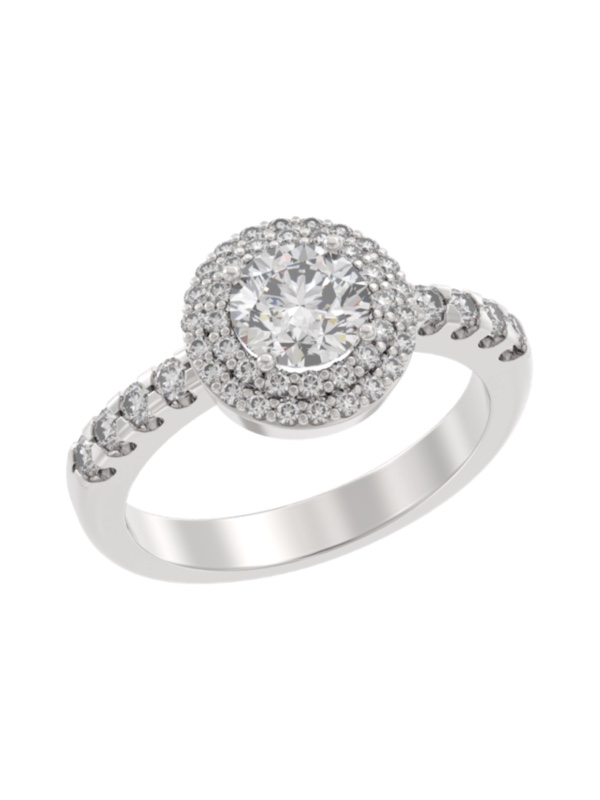 Ювелирное изделие - Кольцо из серебра с фианитами в магазине Best-Gold 146466