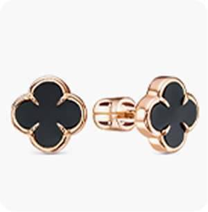 Серьги  золотые