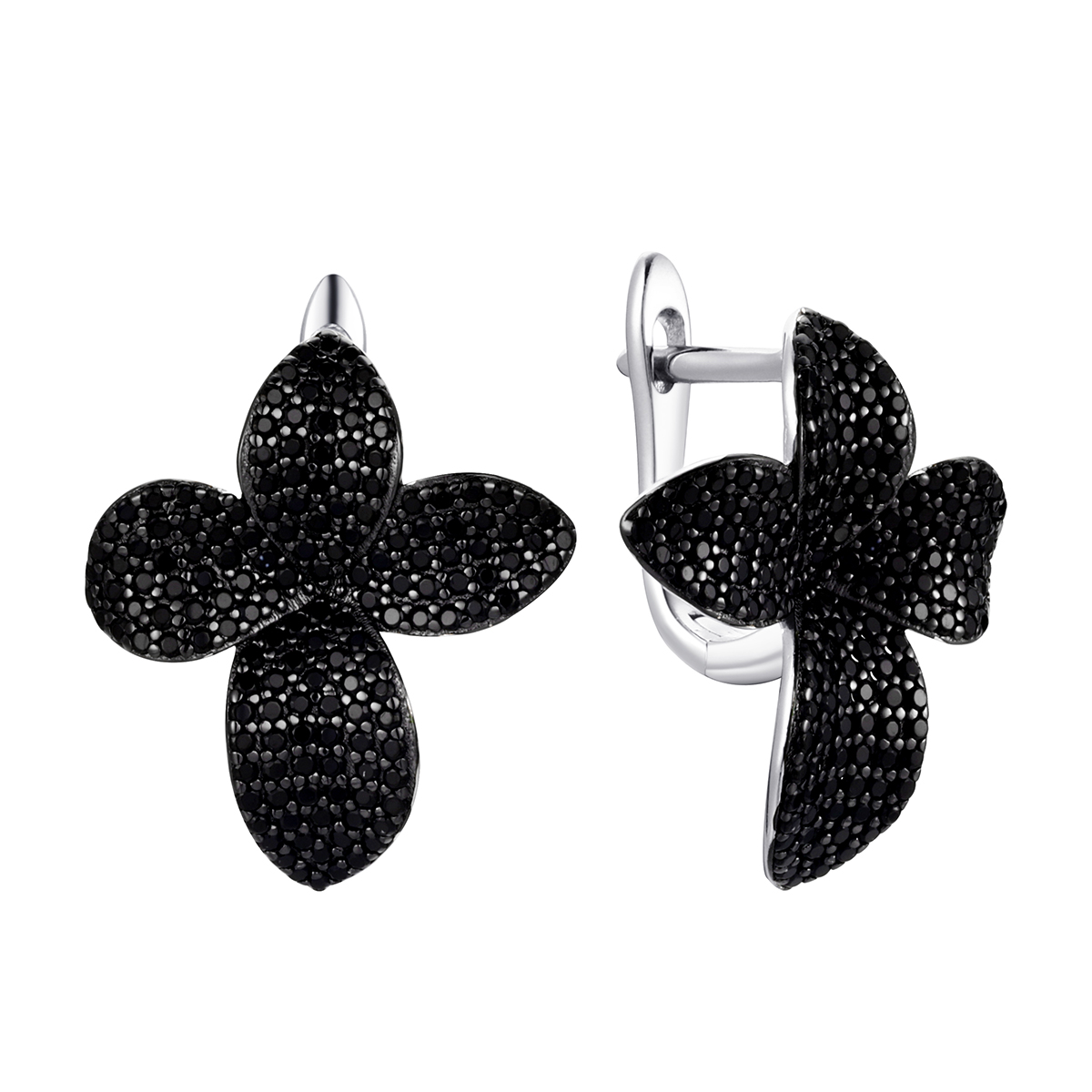 Ювелирное изделие - Серьги из серебра с шпинелем в магазине Best-Gold 147114