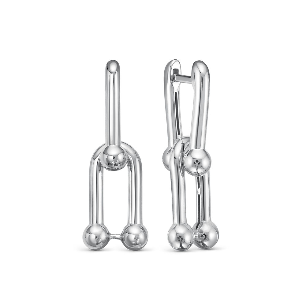 Серьги из серебра